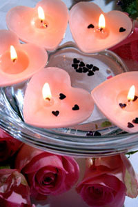 Floating candles available  from Little Ironies on-line store