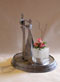 Figurine with roses